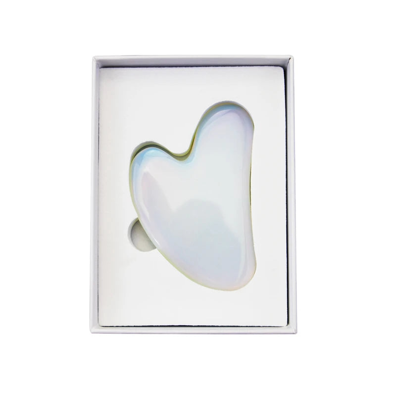 Wholesale White Rose Quartz Gua Sha Set