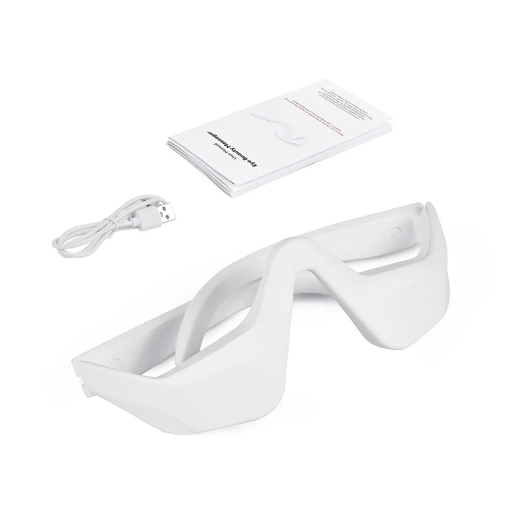 EMS Microcurrent Infrared Heated Eye Massager Vibration Lift Skin