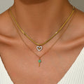 Elegant Cross Border Women's Collarbone Necklace