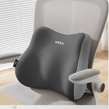 Ergonomic Office Chair Cushion – Memory Foam Lumbar & Neck Support with Massage Feature