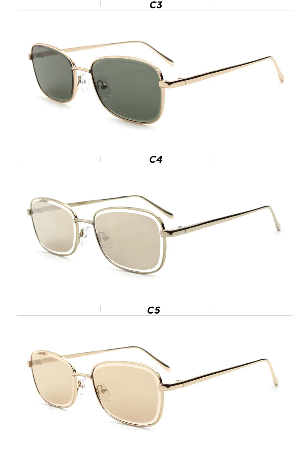 2026 Unisex Retro Metal Frame Sunglasses