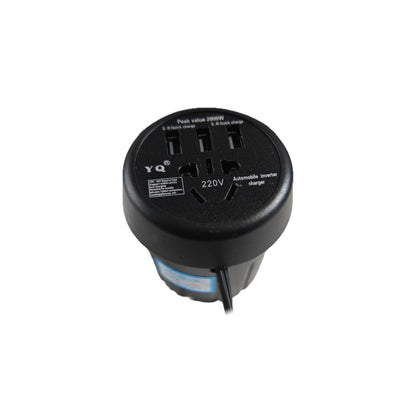 DC 200W Auto Identify Car Power Inverter Converter 12V/24V to 110V/220V Pure Sine Wave Output 50Hz