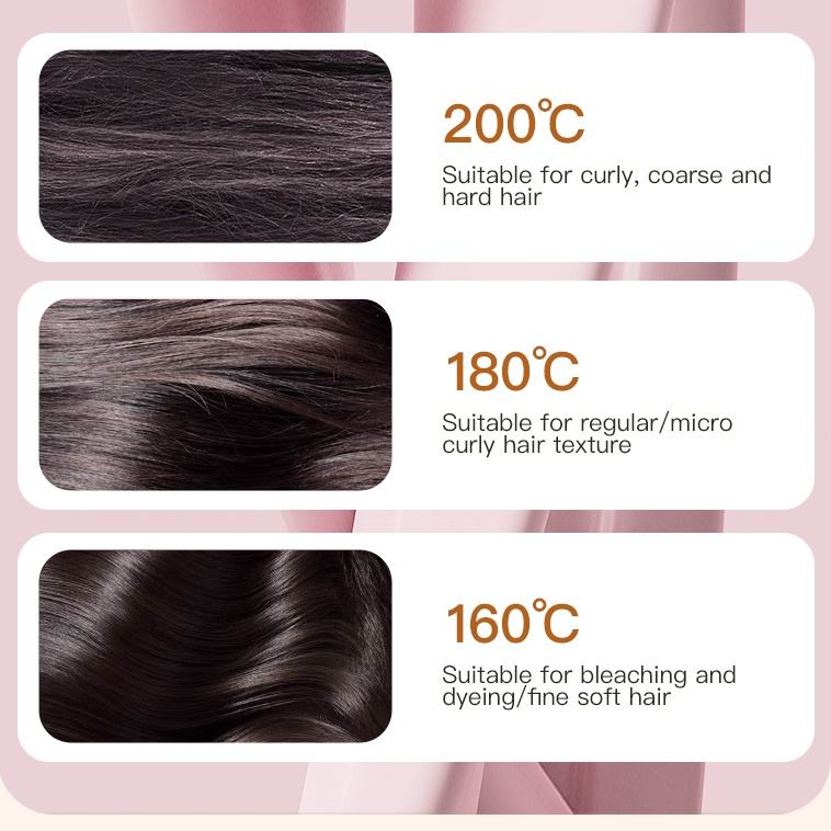 Stylish Hair Straightener Curler Compact Hair Brush Innovative Straightening Comb