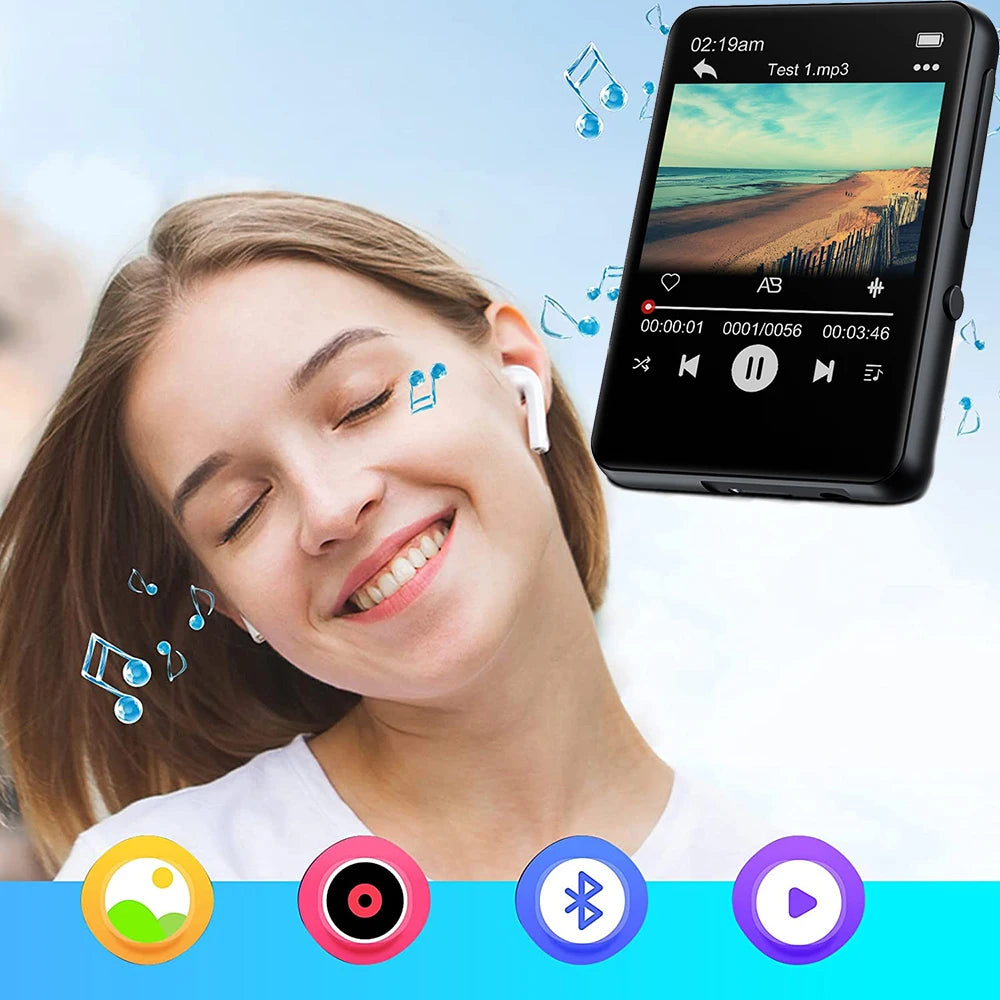 2.4 Inch Digital Touch Screen MP3 Player with TF Card Music Player
