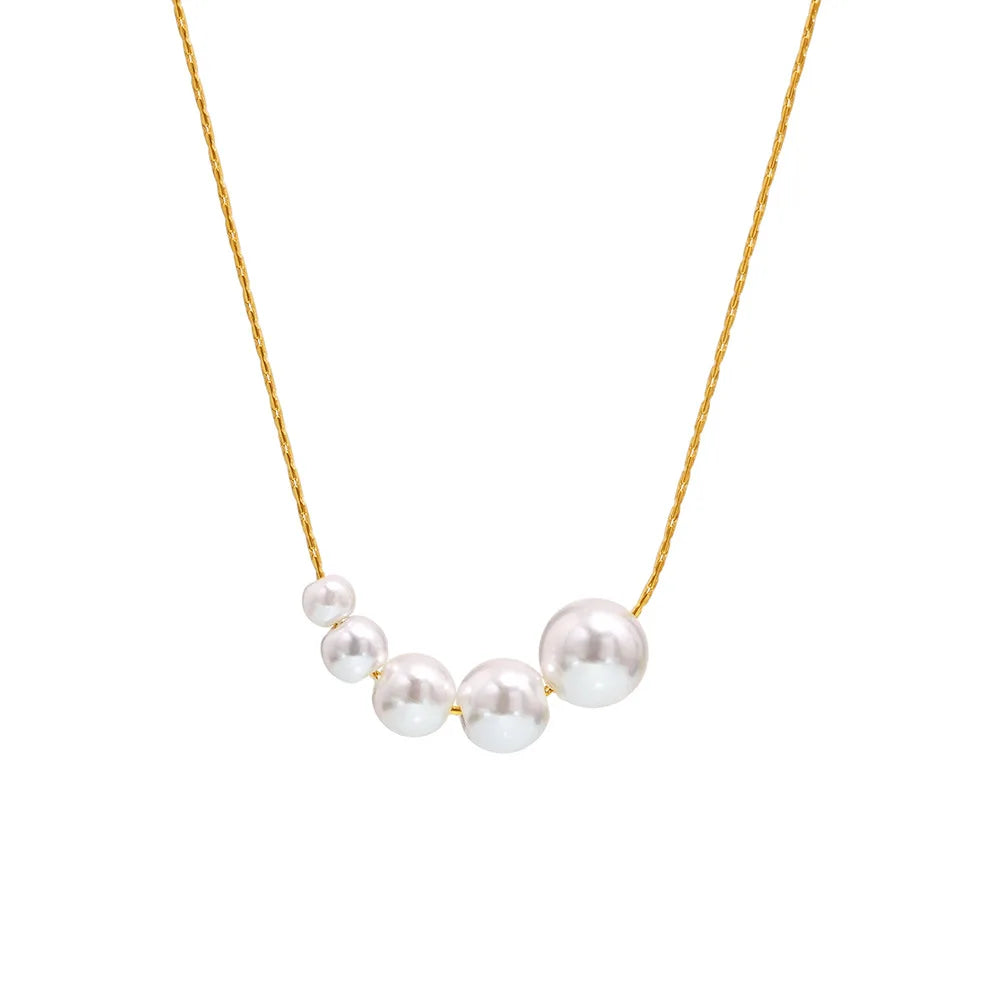 Luxury Pearl Clavicle Necklace for Women