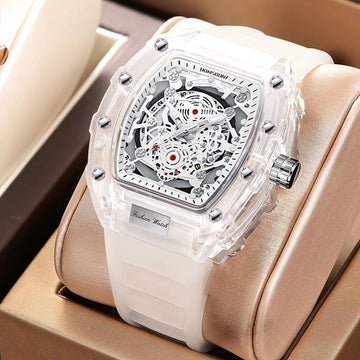 Men's Wine Barrel Quartz Watch
