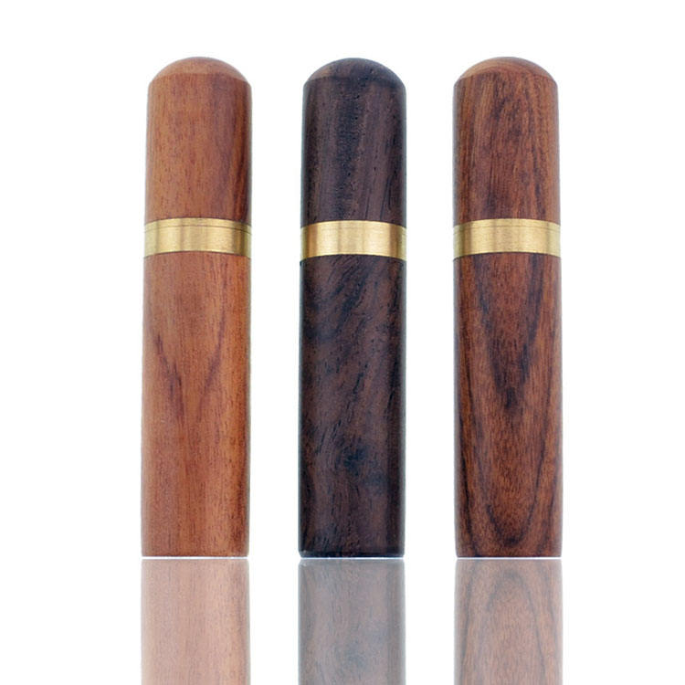 Durable Wood & Leather Knitting Needle Case