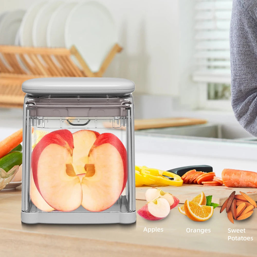 4-Blade Stainless Steel Vegetable Slicer & Chopper