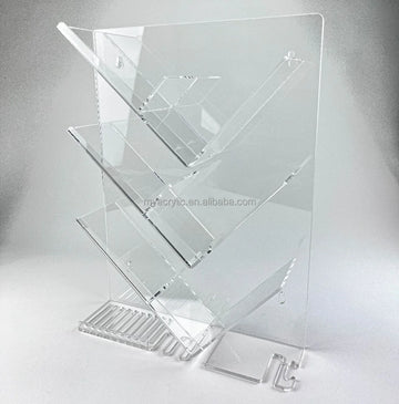 Acrylic Bathroom Shelf with Drainage
