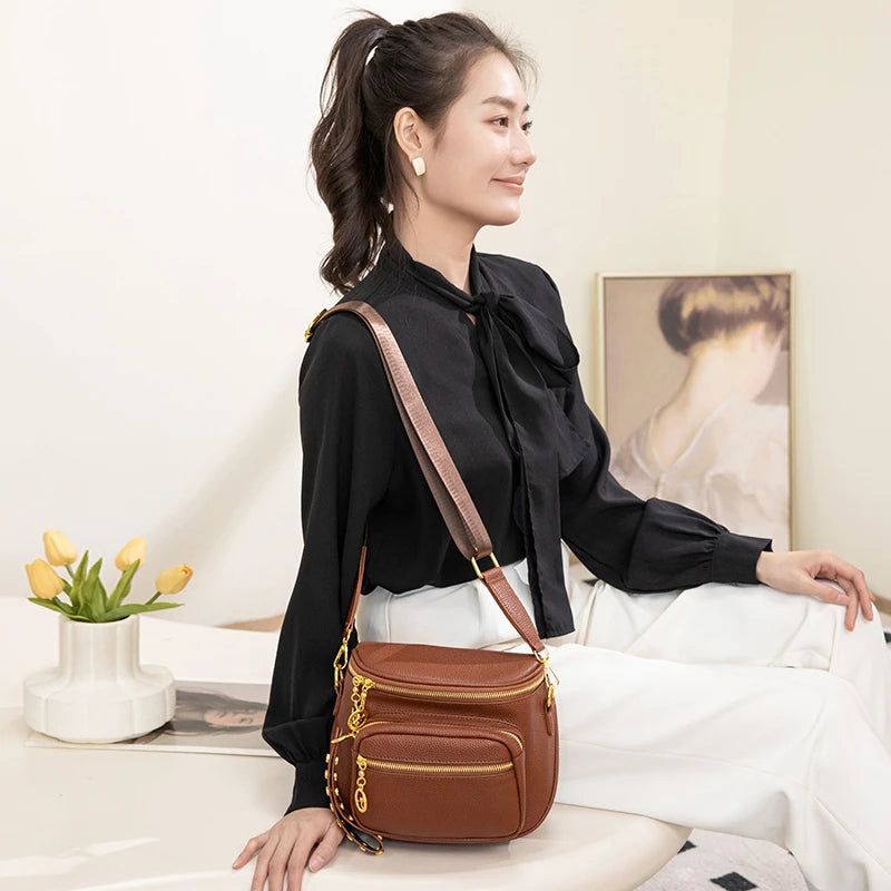 Fashion Style Women's Shoulder Bags New Waist Fashion Soft Small