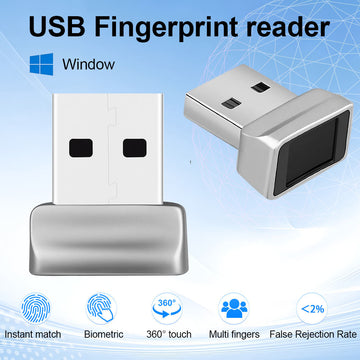 SecureTouch USB Fingerprint Scanner – Biometric Login Reader for Windows 10/11