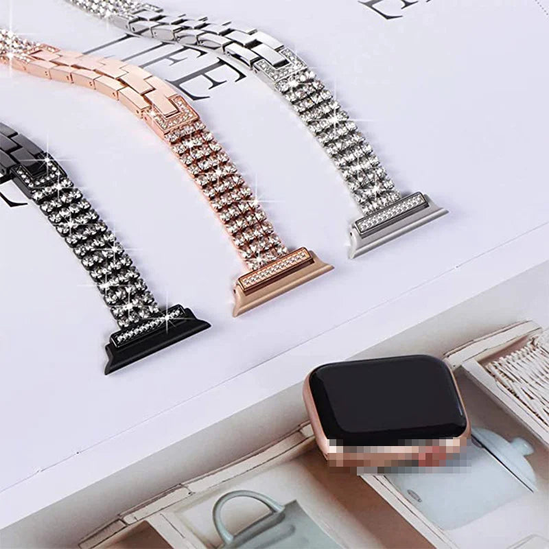 Elegant Diamond Apple Watch Bracelet Band