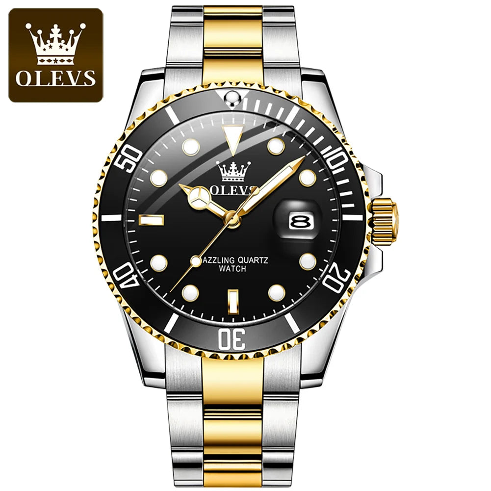 Olevs Luxury Quartz Men's Watch