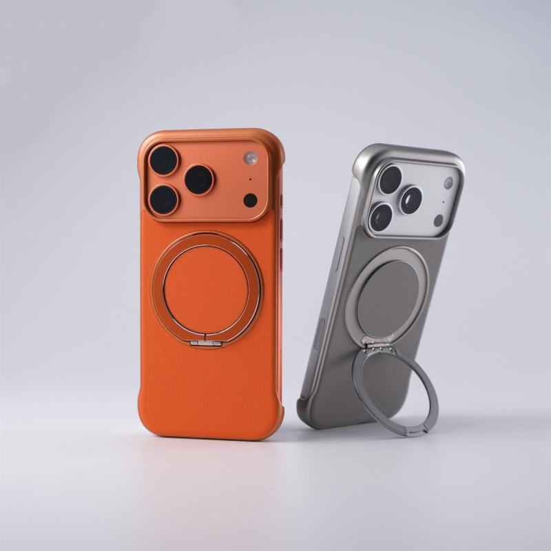 Magnetic Ring Rotation Stand Case for iPhone