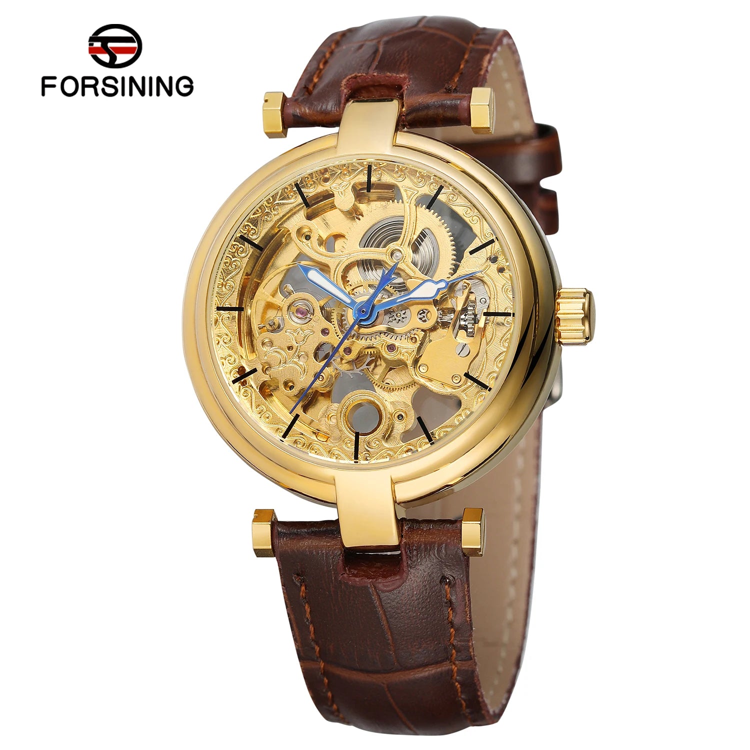 Forsining Skeleton Automatic Watch for Men
