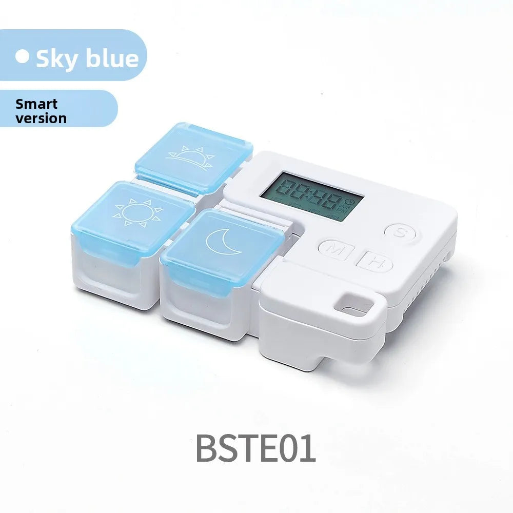 Smart Medicine Box with Reminder & Large Storage