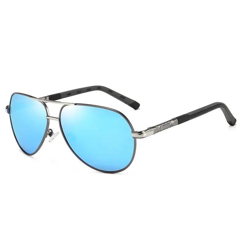 Men's Alloy Framed Polarized Toad Sunglasses