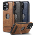 PU Leather iPhone Case with Stand