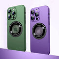 Magnetic Matte Shockproof Case for iPhone