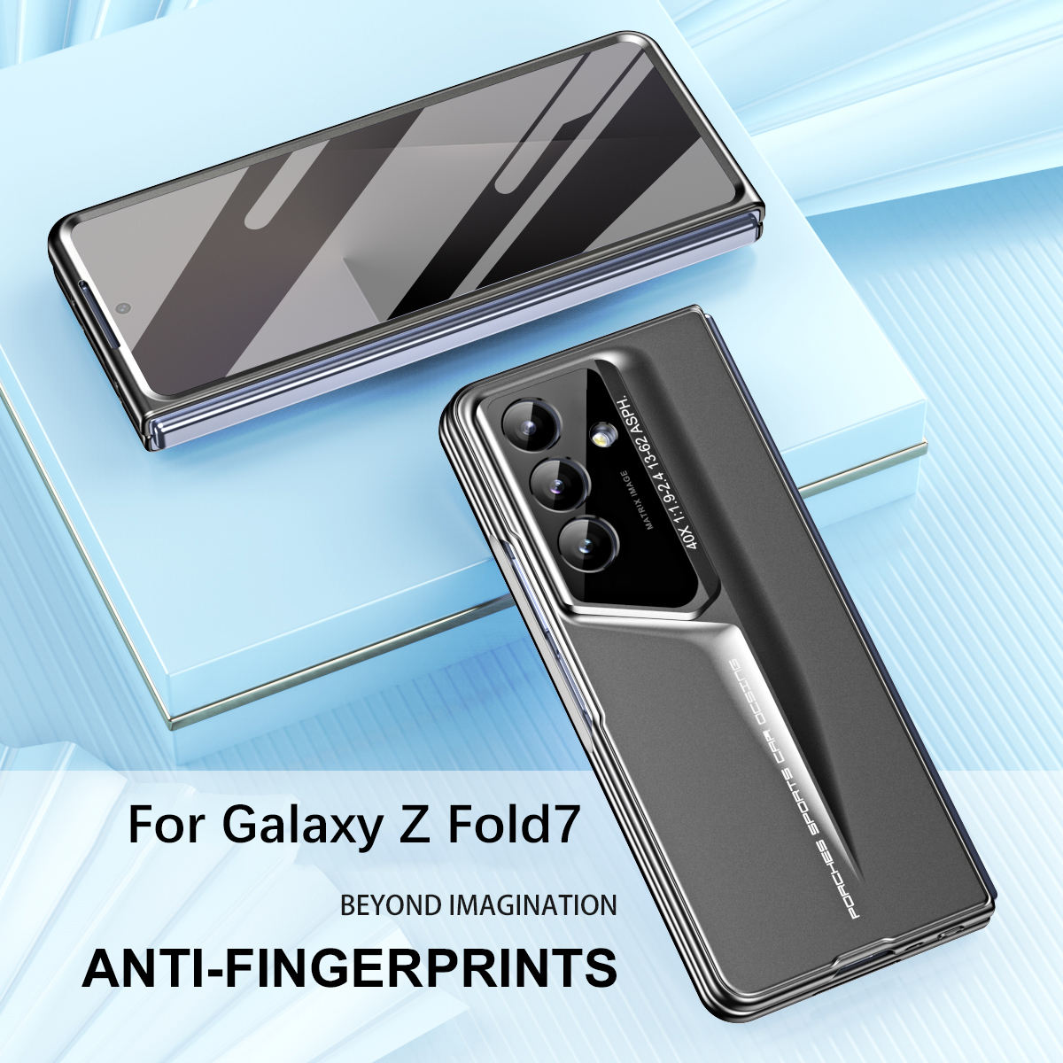 Hinge Pen Slot Armor Case for Samsung Z Fold – 360° Shockproof Cover with Tempered Glass Full Screen Protector