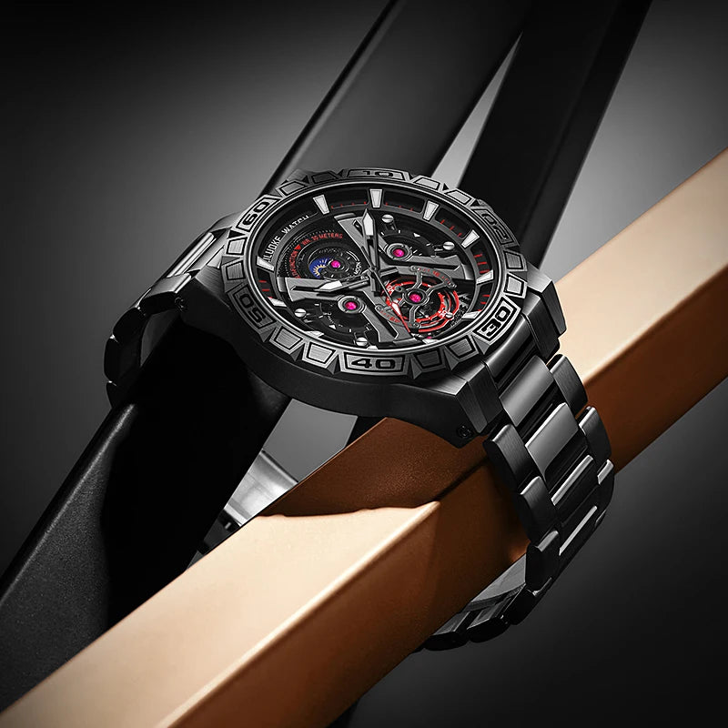 LILUOKE Luxury Top Brand Men Watches