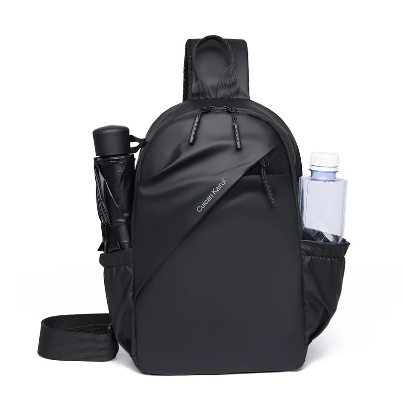 Chest Outdoor Waterproof Polyester Zipper Luxury Men Shoulder Fashion