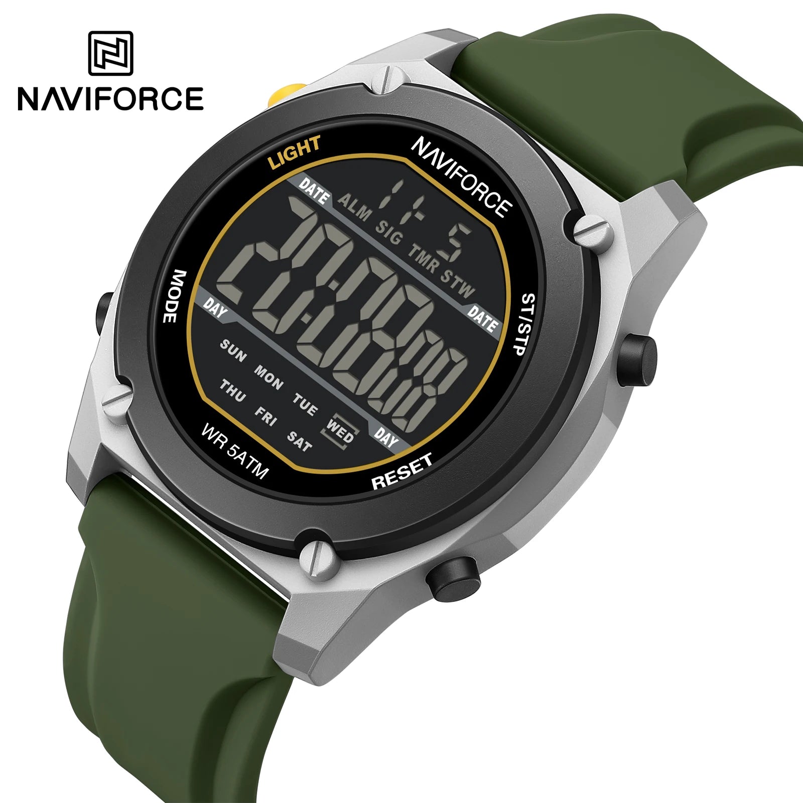 NAVIFORCE Men's Digital Chronograph Watch