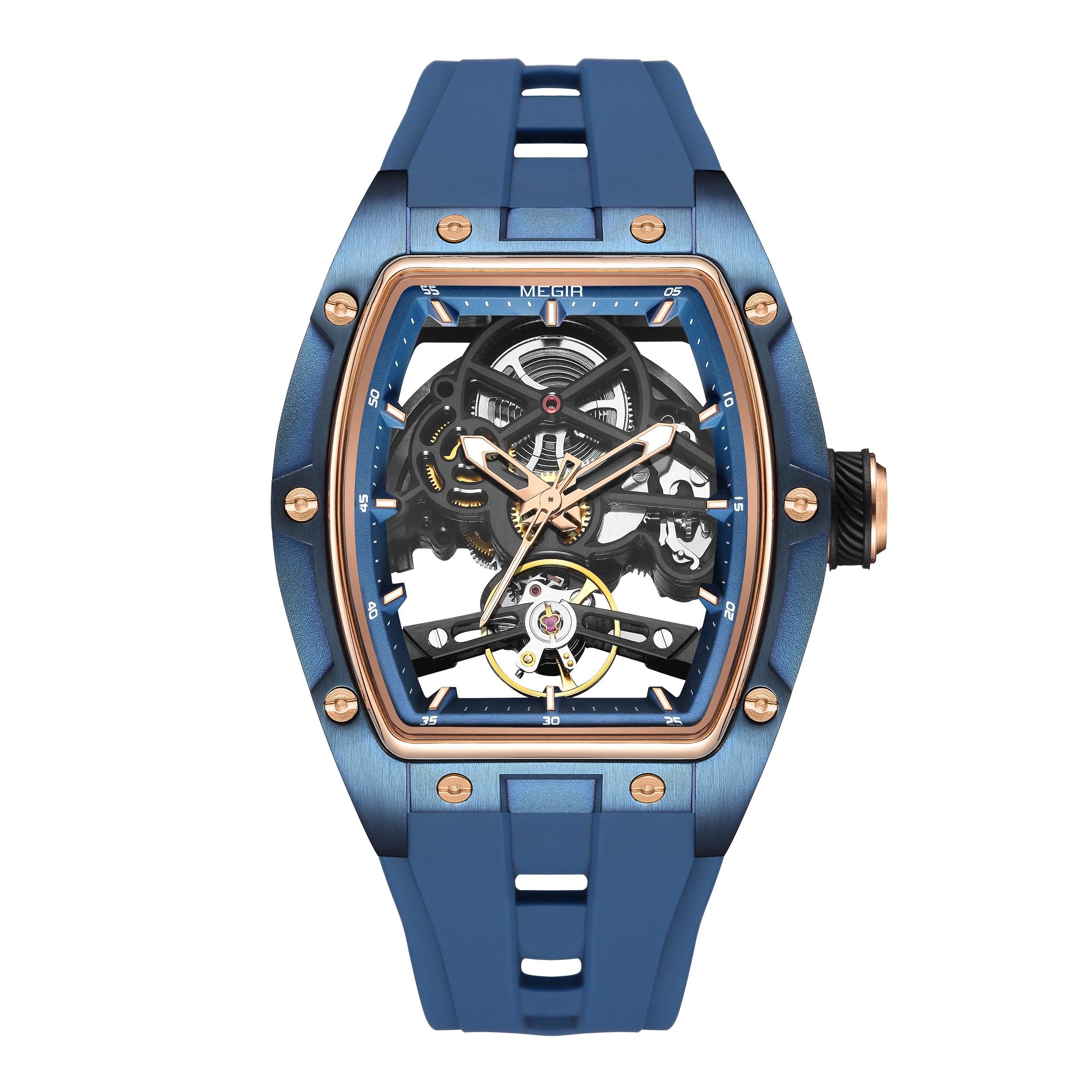 MEGIR 2242G Luxury Mechanical Tourbillon Watch