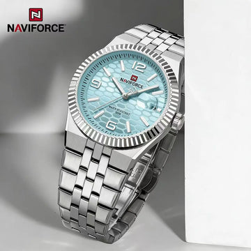 NAVIFORCE Men's Luxury Waterproof Wristwatch