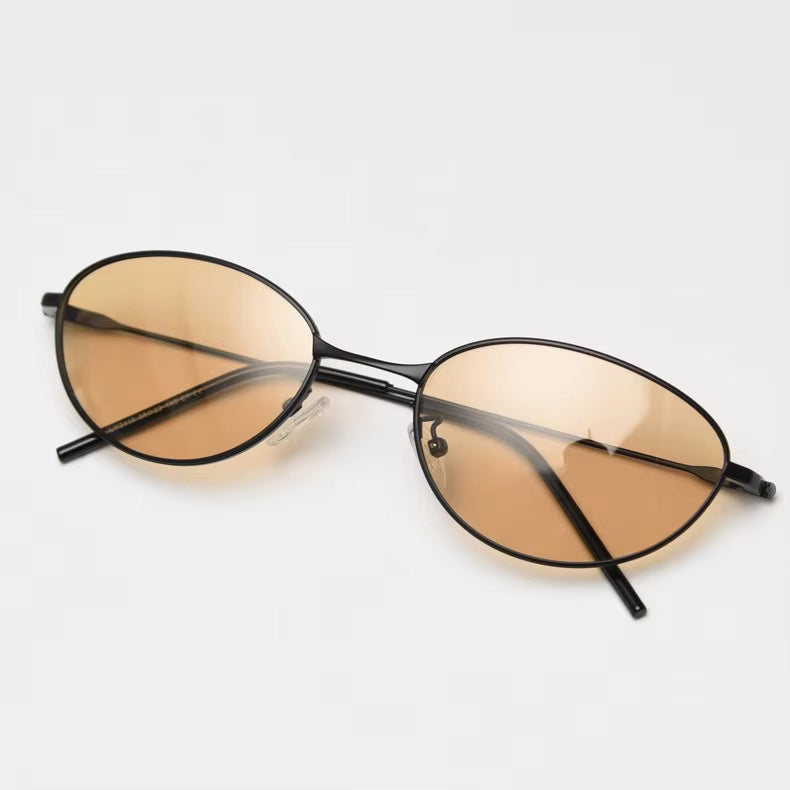 NeoVibe Y2K™ Steampunk Cat-Eye Polarized Metal Sunglasses