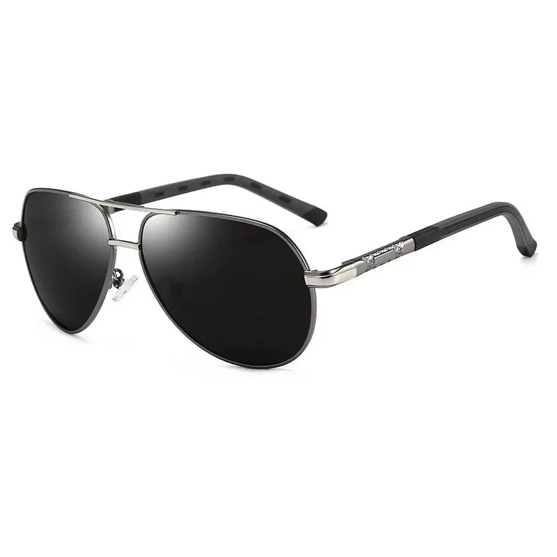 Men's Alloy Framed Polarized Toad Sunglasses