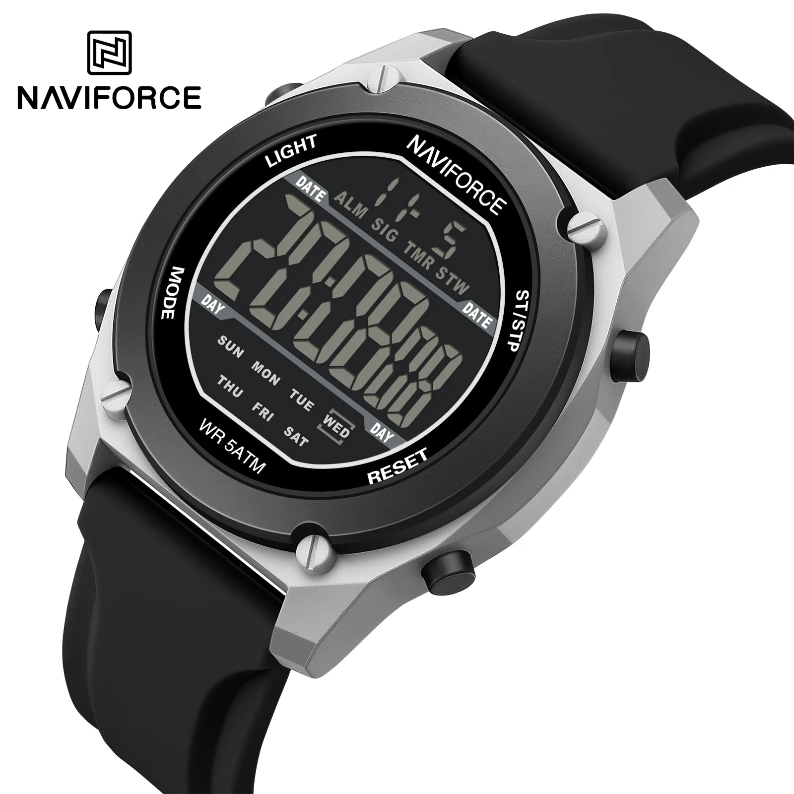 NAVIFORCE Men's Digital Chronograph Watch