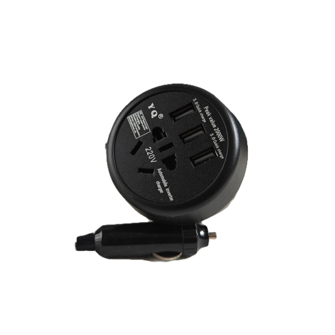 DC 200W Auto Identify Car Power Inverter Converter 12V/24V to 110V/220V Pure Sine Wave Output 50Hz