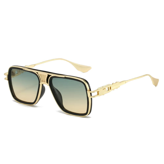 New Square Sunglasses - Unique and Fashionable Metal Multi-Purpose Sunglasses,handmade Sunglasses