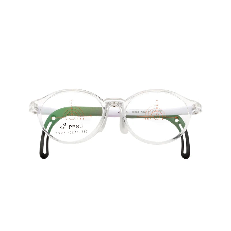 Premium Kids Glasses with Silicone Nose Pads Reading glass