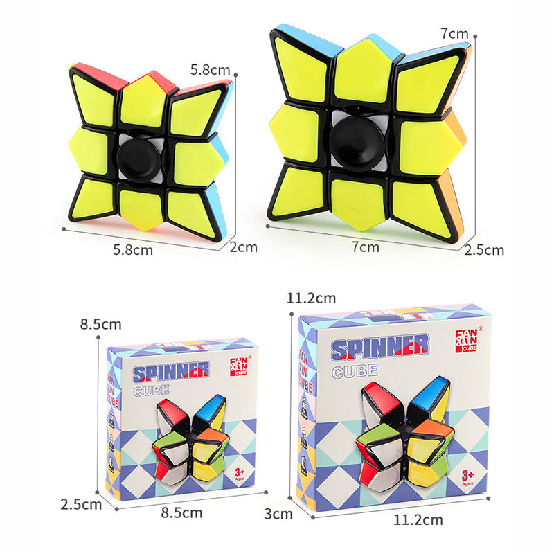 MindFlex Magic Cube Finger Puzzle Spinner Toy