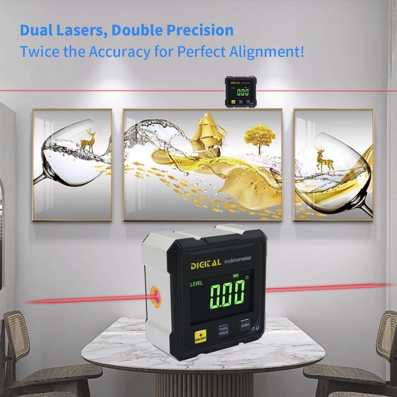 SHAHE Digital Laser Angle Finder