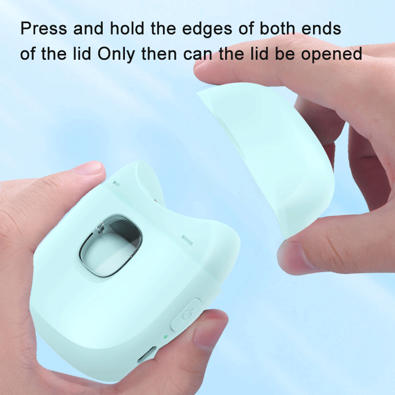 Portable Mini USB Painless Electric Nail Clipper