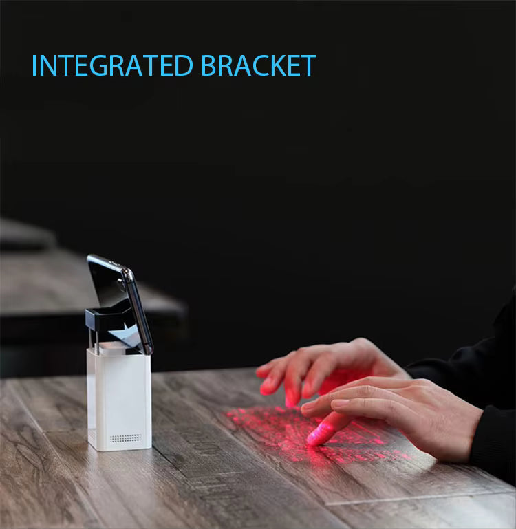 LaserType Virtual Keyboard – Portable Laser Projection Wireless Keyboard