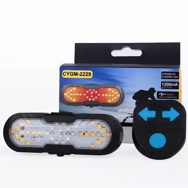 USB Rechargeable LED Bicycle Tail Light