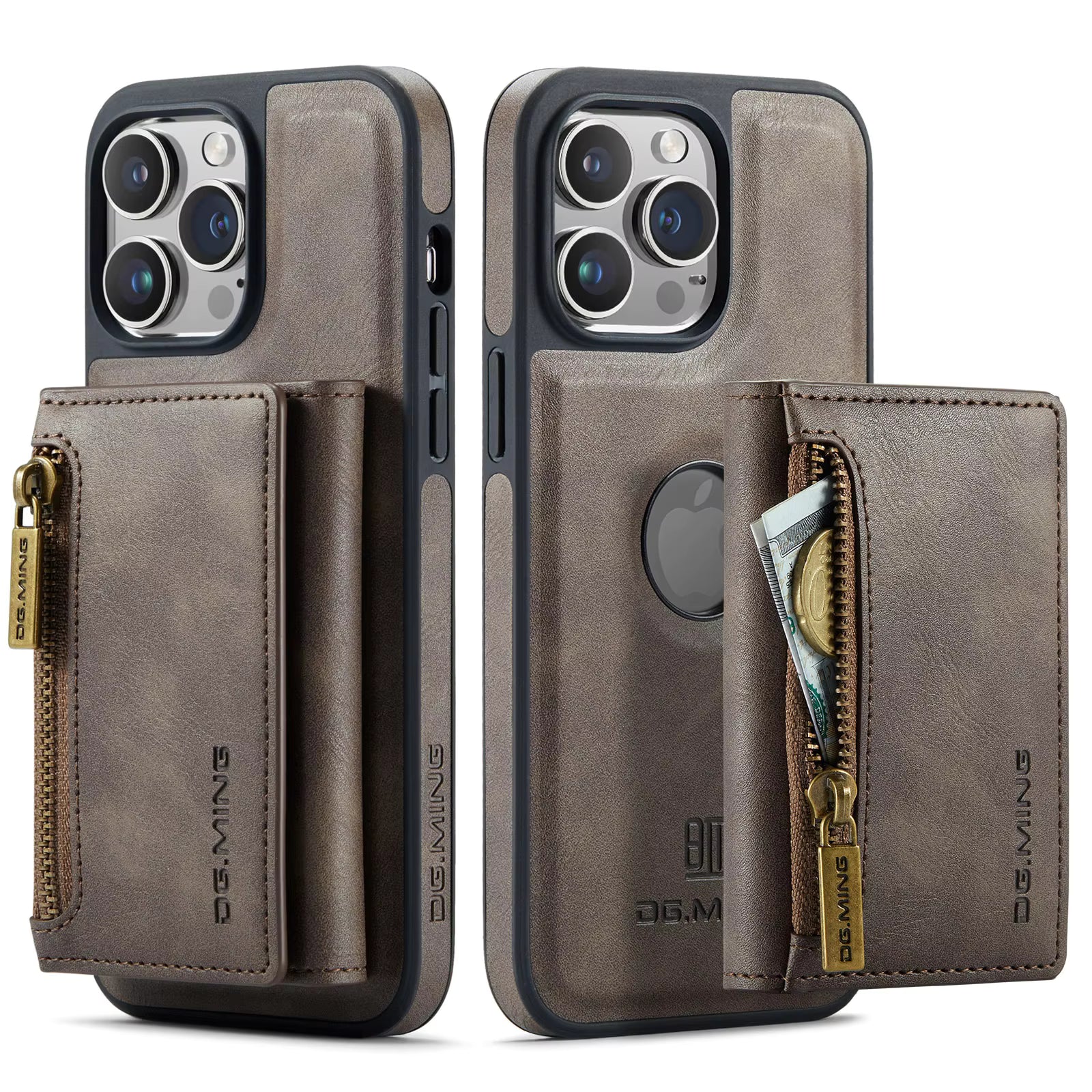 Luxury iPhone  Wallet Case – PU Leather with Magnetic Closure & Card Slots