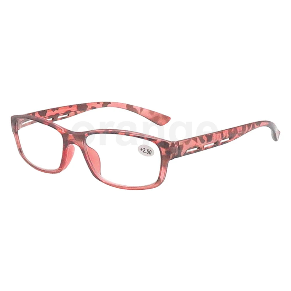 Retro Orange Reading Glasses for Men & Women