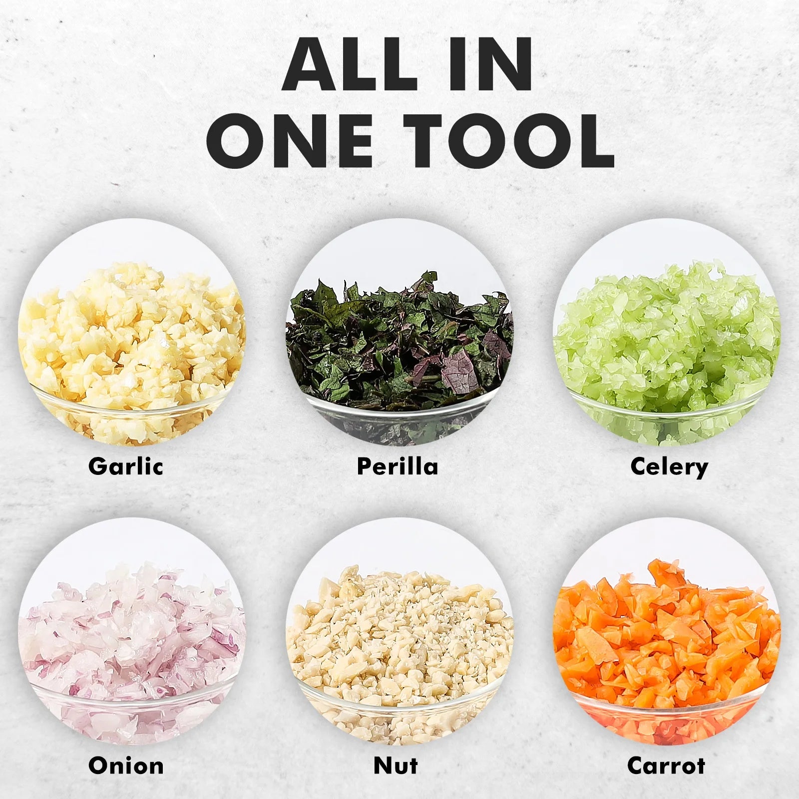 Kitchen Food Onion Chopper Shredder Cutter Hand Slap Food Quick