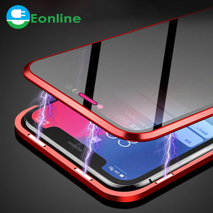 Iphone Eonline Anti-Peeping Metal Magnetic Case