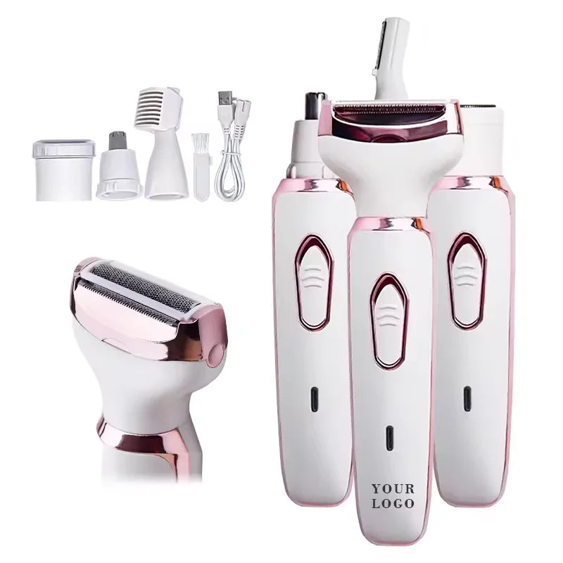 4 in 1 Women Electric Bikini Trimmer