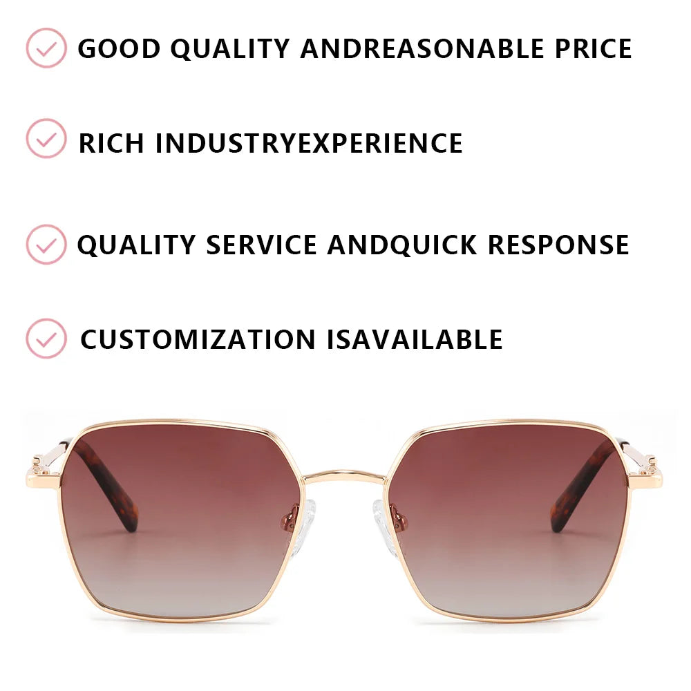 Classic Unisex Metal Frame Sunglasses Collection