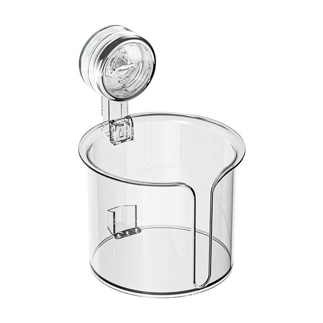 Modern Plastic Round Tissue Storage Box for Bathroom & Living Room