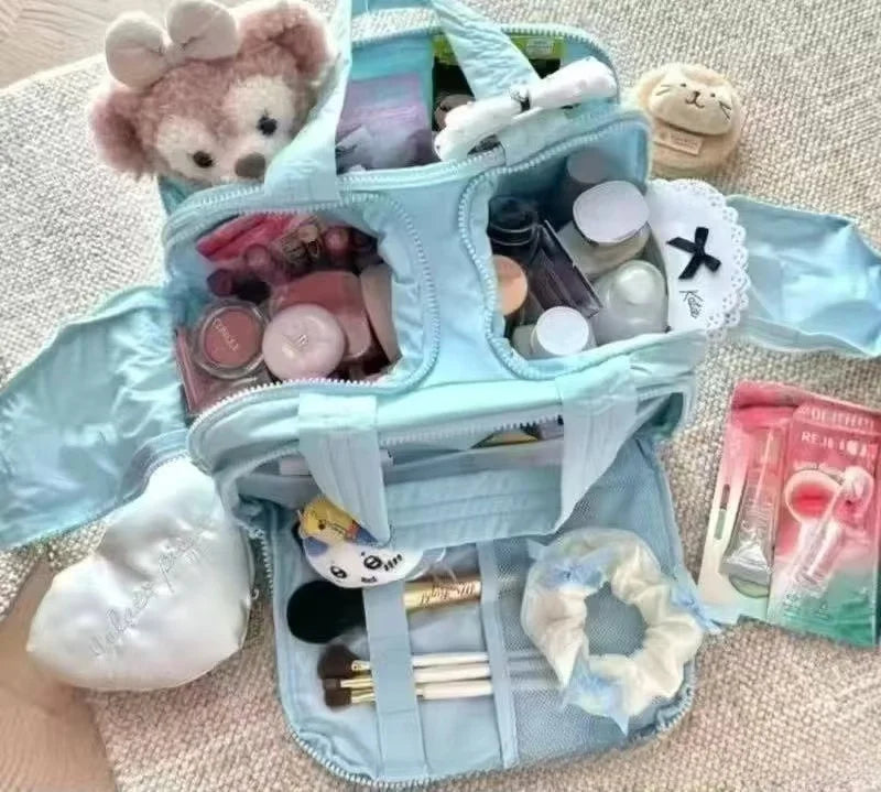 New Arrival Women's Fashionable Simple Cosmetic Bag Portable