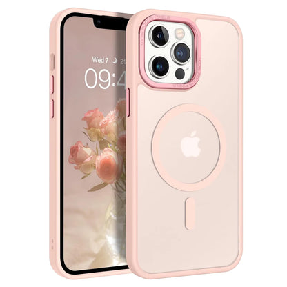Matte Frosted TPU Silicone Magnetic Case for iPhone – Shockproof Slim Protective Cover