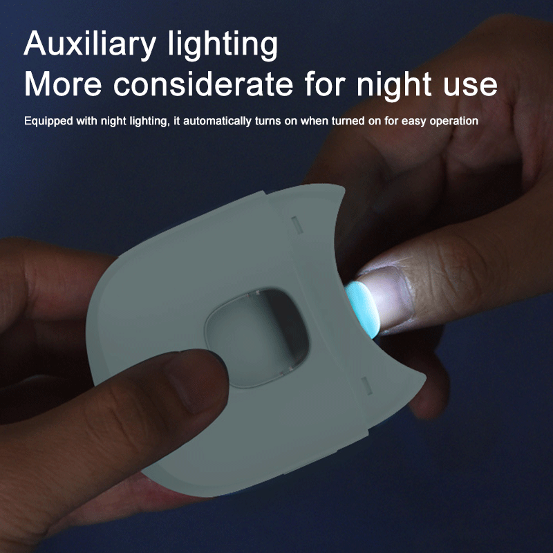 Portable Mini USB Painless Electric Nail Clipper